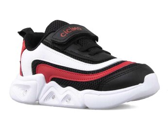 Cicimo 06 Patik Anrk Işıklı - Siyah/Kırmızı - Cicimo