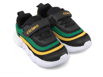Cicimo 06 Patik Anrk Işıklı - Siyah/Sarı - Cicimo