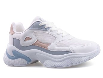 Dark Step 152 Zenne Anrk - Beyaz/Pudra/G.Mavi - 1