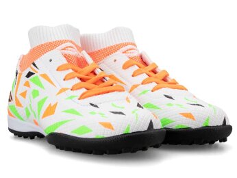 Dugana 2303 Filet Halısaha Çoraplı - Beyaz/Turuncu - 2