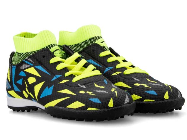 Dugana 2303 Filet Halısaha Çoraplı - Siyah/F.Sarı - 2