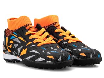 Dugana 2303 Filet Halısaha Çoraplı - Turuncu/Siyah - 2