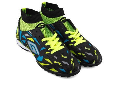 Dugana 2303 Merdane Halısaha Çoraplı - Siyah/F. Sarı - 2