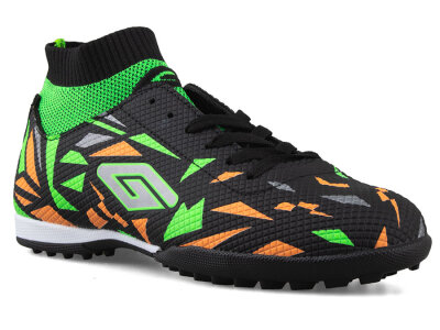 Dugana 2303 Merdane Halısaha Çoraplı - Siyah/F. Yeşil - 1