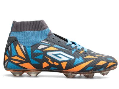 Dugana 2303 Merdane Krampon Çoraplı - Füme/Turkuaz - 1