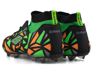 Dugana 2303 Merdane Krampon Çoraplı - Siyah/F. Yeşil - 3