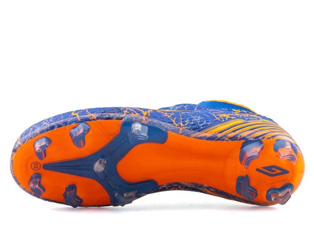 Dugana F50 Filet Krampon Çoraplı - Mavi/Turuncu - 4