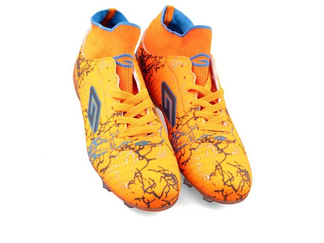 Dugana F50 Filet Krampon Çoraplı - Turuncu/Turkuaz - 2