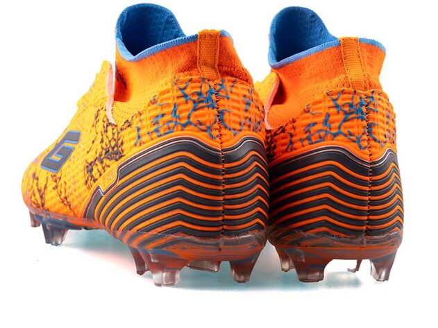 Dugana F50 Filet Krampon Çoraplı - Turuncu/Turkuaz - 3