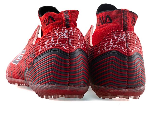 Dugana F50 Garson Halısaha Çoraplı - Kırmızı/Füme - 7