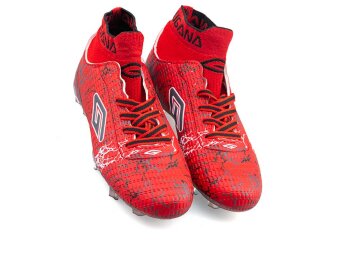 Dugana F50 Garson Krampon Çoraplı - Kırmızı/Füme - 2