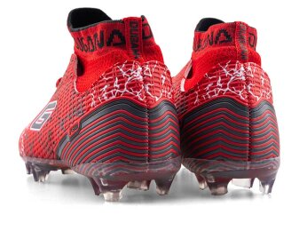 Dugana F50 Garson Krampon Çoraplı - Kırmızı/Füme - 3