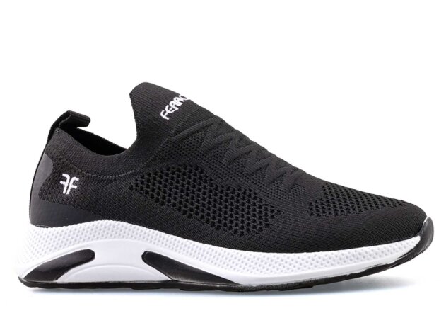 Ferrosa 041 Merdane Triko - Siyah/Beyaz - 1