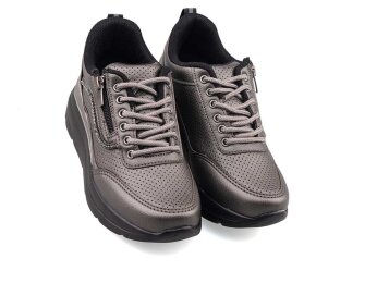 Flet 207 Zenne Delikli Cilt - Kurşun - Flet