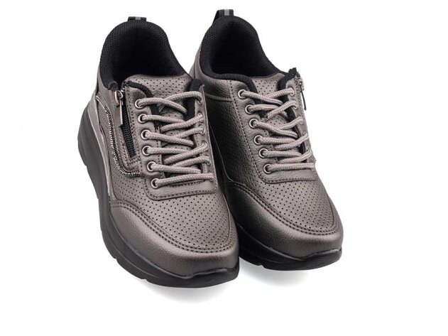 Flet 207 Zenne Delikli Cilt - Kurşun - 2