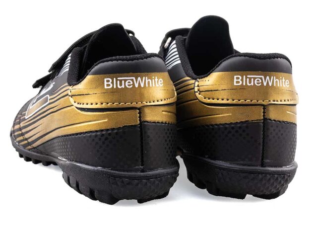 Free Blue 118 Patik Halısaha - Siyah/Altın - 3