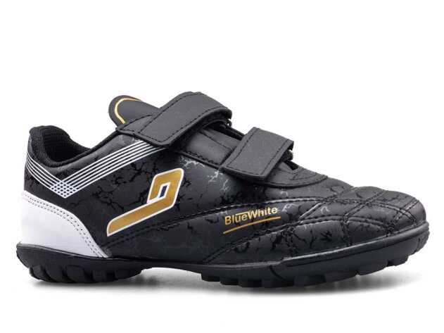 Free Blue White 119 Filet Halısaha - Siyah/Altın - 1