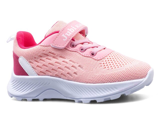 Jubi 002 Filet Triko - Pembe/Beyaz - 1
