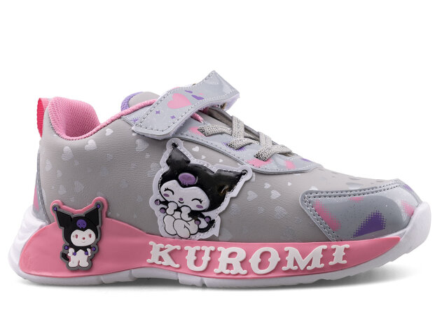 Kuromi 725 Filet Cilt - Gri/Pembe - 1