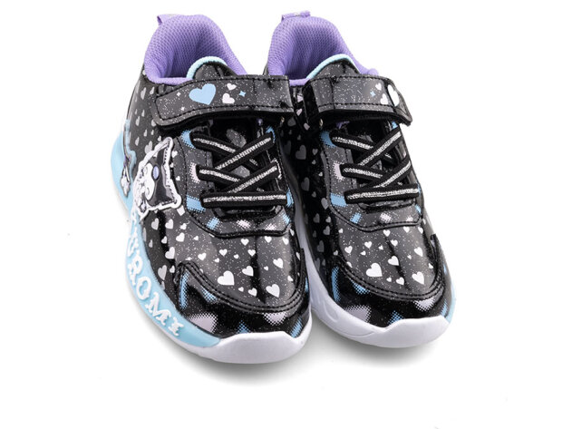 Kuromi 725 Patik Cilt Işıklı - Siyah/Mavi - 2