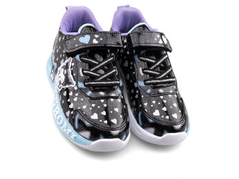 Kuromi 725 Patik Cilt Işıklı - Siyah/Mavi - Kuromi