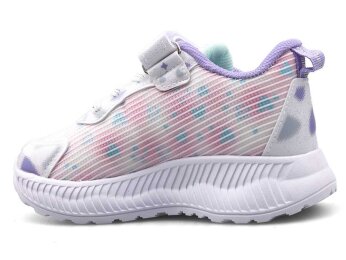 Kuromi 726 Filet-Patik Keten (26-33) - Beyaz/Lila - 2