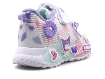 Kuromi 726 Filet-Patik Keten (26-33) - Beyaz/Lila - 3