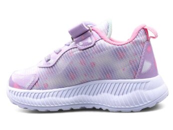 Kuromi 726 Filet-Patik Keten (26-33) - Lila/Pembe - Kuromi