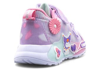 Kuromi 726 Filet-Patik Keten (26-33) - Lila/Pembe - 3