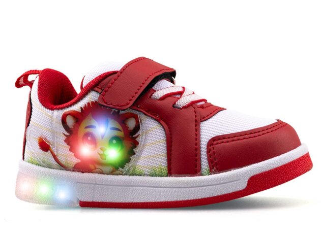 Lafonten 110 Bebe Anrk Işıklı - Kırmızı/Beyaz - 1