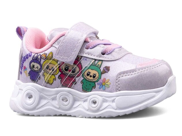 Lafonten 111 Bebe Cilt Işıklı - Simli/Lila/Pembe - 1