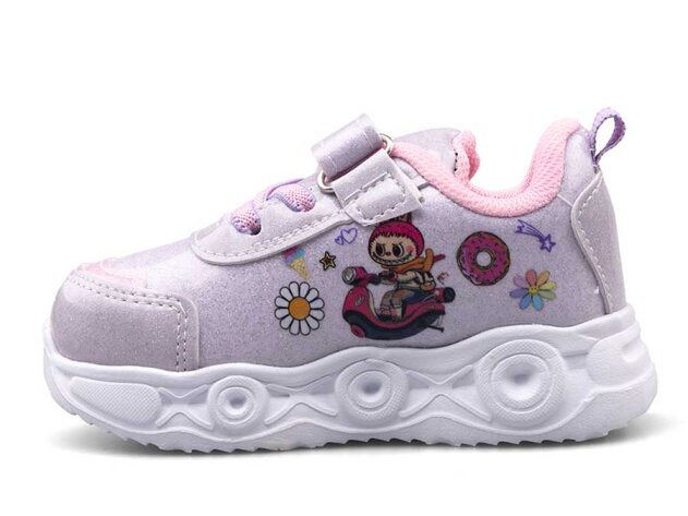 Lafonten 111 Bebe Cilt Işıklı - Simli/Lila/Pembe - 2