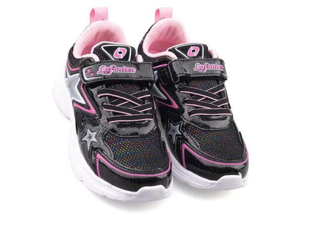 Lafonten 743 Filet Simli Anrk - Siyah/Pembe - 2