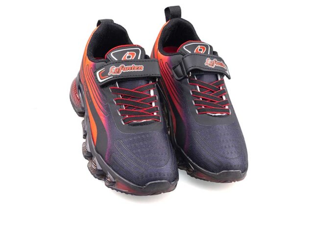 Lafonten 744 Patik Şeffaf Su İtici - Siyah/Kırmızı - 2