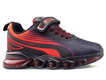 Lafonten 744 Patik Şeffaf Su İtici - Siyah/Kırmızı - 1