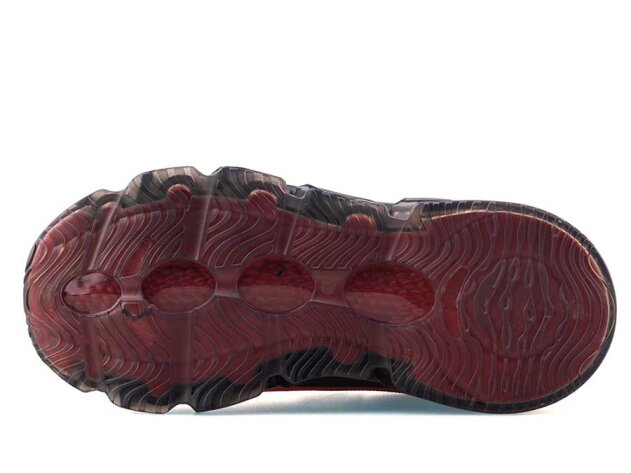 Lafonten 744 Patik Şeffaf Su İtici - Siyah/Kırmızı - 4