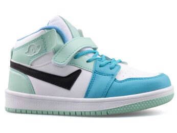 Lambırlent 8070 Filet Cilt Basket (28-35) - 28 Mavi/Beyaz/Yeşil (B.M.T) - Lambırlent