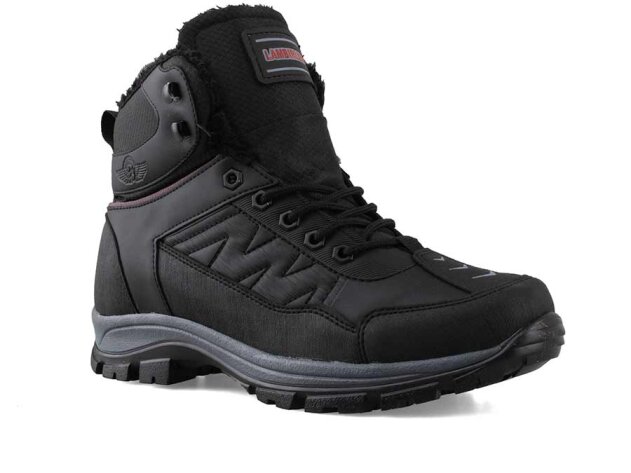 Lambırlent 980 Merdane Bot - 2 Siyah Deri - 1