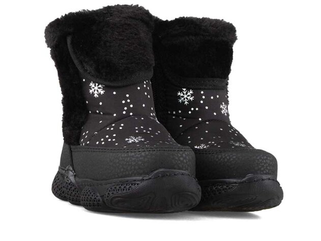 Lepetit 135 Bebe Kar Bot Kürklü - 14 Siyah/Siyah/T. - 2