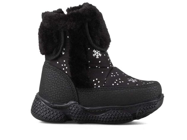 Lepetit 135 Bebe Kar Bot Kürklü - 14 Siyah/Siyah/T. - 1