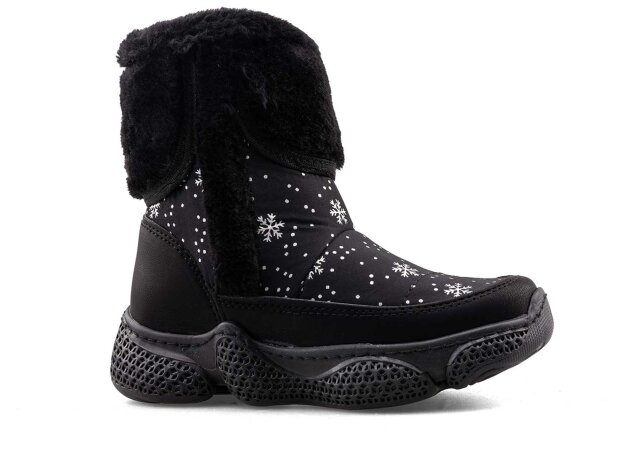 Lepetit 145 Patik Kar Bot - 14 Siyah/Siyah/Taşlı - 1