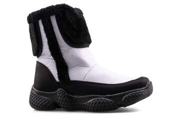 Lepetit 155 Filet Kar Bot Kürklü - 13 Beyaz/Siyah T - 1