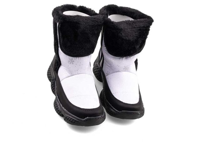 Lepetit 155 Filet Kar Bot Kürklü - 13 Beyaz/Siyah T - 2