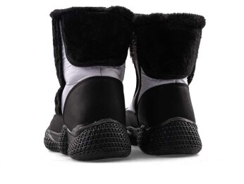 Lepetit 155 Filet Kar Bot Kürklü - 13 Beyaz/Siyah T - 3