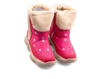 Lepetit 155 Filet Kar Bot Kürklü - 38 Fuşya/Bej T - 2