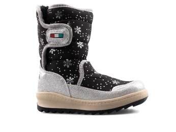 Lepetit 80 Patik Kar Bot - 20 Siyah/Gümüş/Simli/Bej S.T - Lepetit