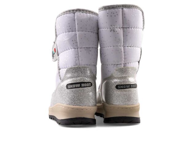 Lepetit 80 Patik Kar Bot - 22 Beyaz/Gümüş/Simli/Bej S.T - 3