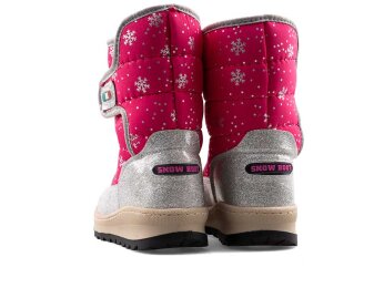 Lepetit 80 Patik Kar Bot - 23 Fuşya/Gümüş/SimliBej P.T - 3