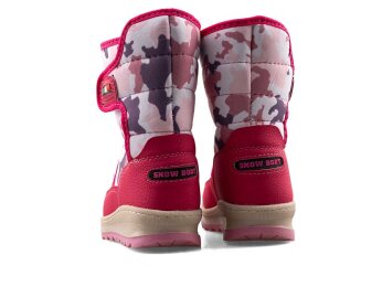 Lepetit 80 Patik Kar Bot - 45 Kamuflaj/Fuşya/Bej/Fuşya/T. - 3