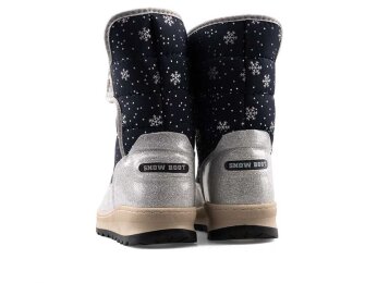 Lepetit 90 Filet Kar Bot - 21 Kar Desenli/Laci/Gümüş/Simli/Bej/S.T - 3